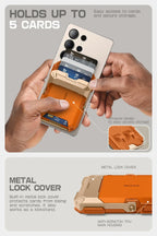 Trackable Magflip Magnetic Wallet with Stand
