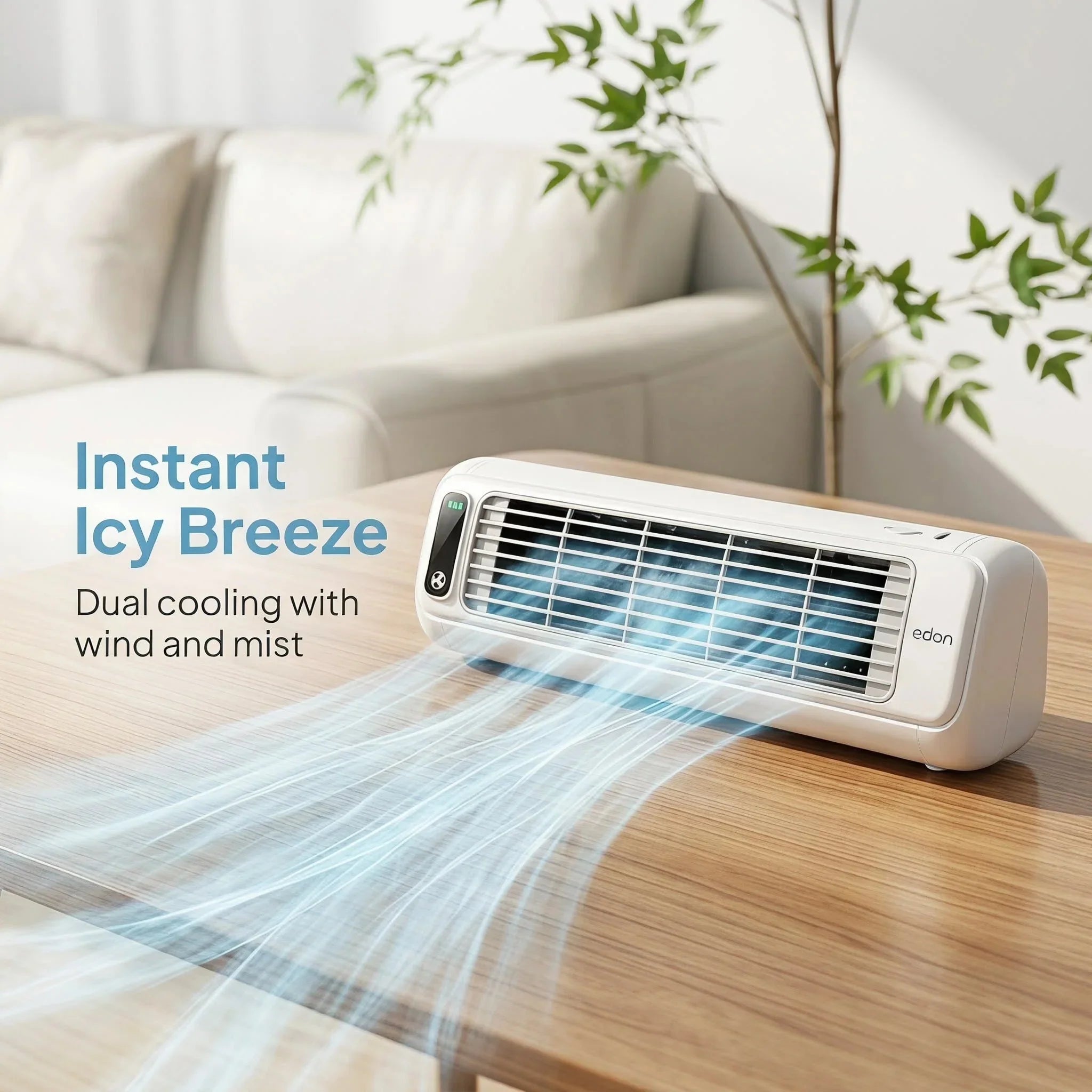 White Wall Mount Mini Split AC Unit Household Silent Indoor Air Conditioner