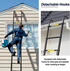 Lightweight Foldable Aluminum Telescopic Ladder