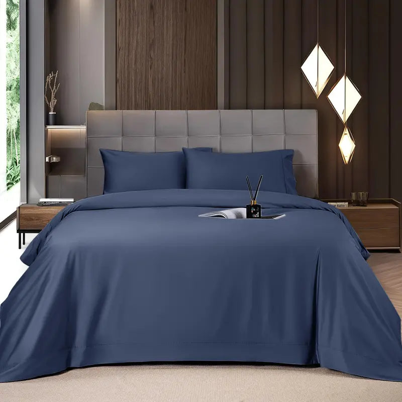🧊 Cooling Bamboo Sheets  | Hotel Luxury 16 Deep Pocket | Silky Soft Wrinkle Resistant