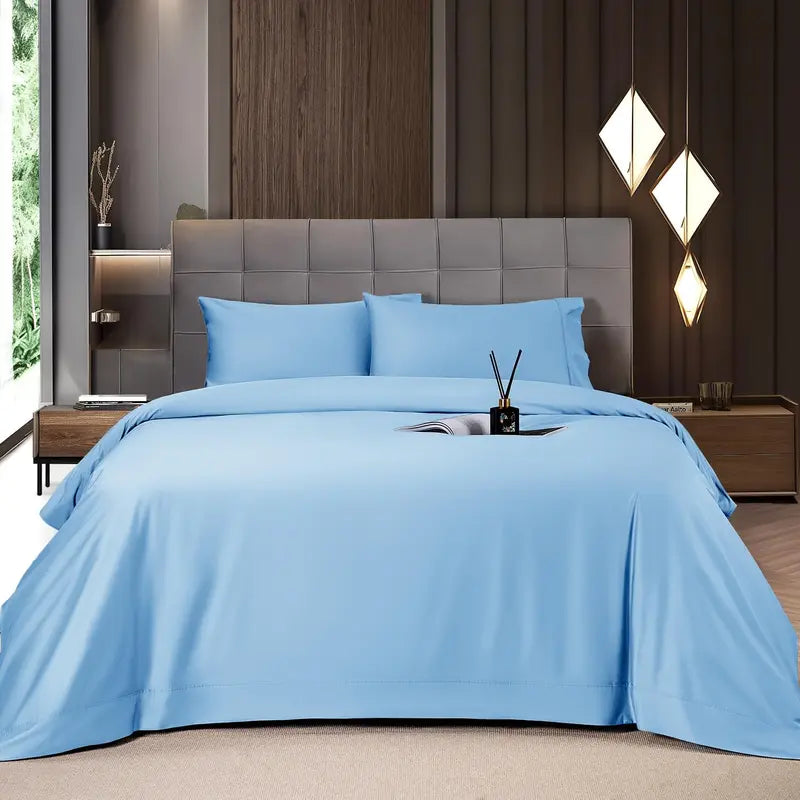 🧊 Cooling Bamboo Sheets  | Hotel Luxury 16 Deep Pocket | Silky Soft Wrinkle Resistant