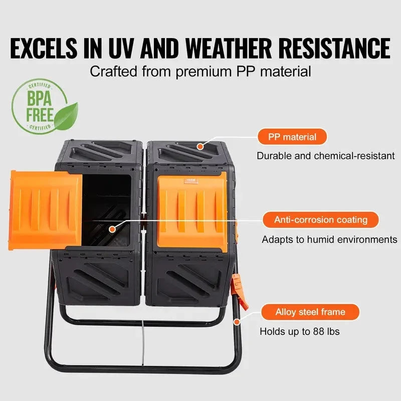 Dual Rotating Compost