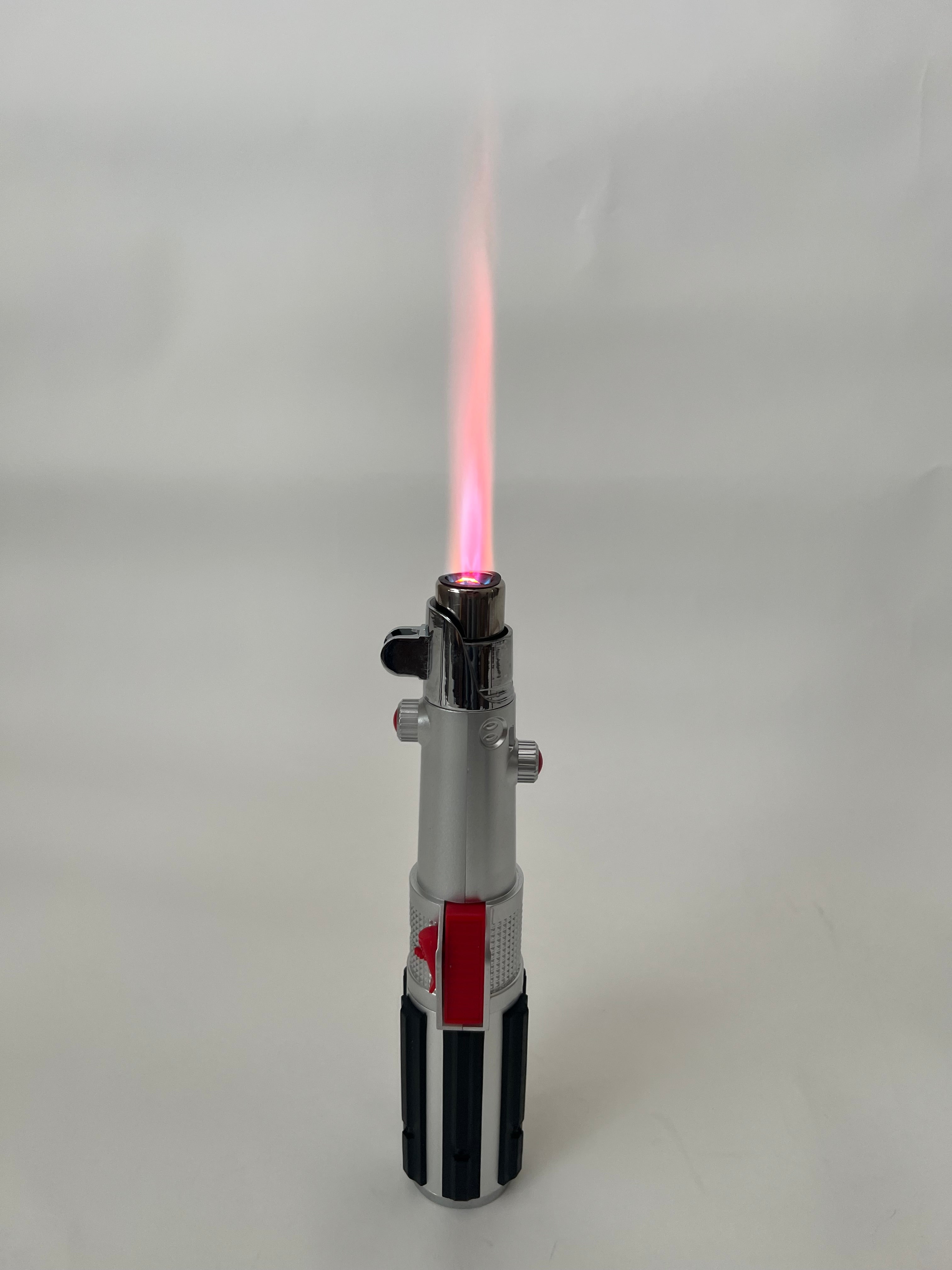 5-Pack Red Flame Insert Refills | Compatible with Lightsaber Torch Lighters — Bold Red Flame