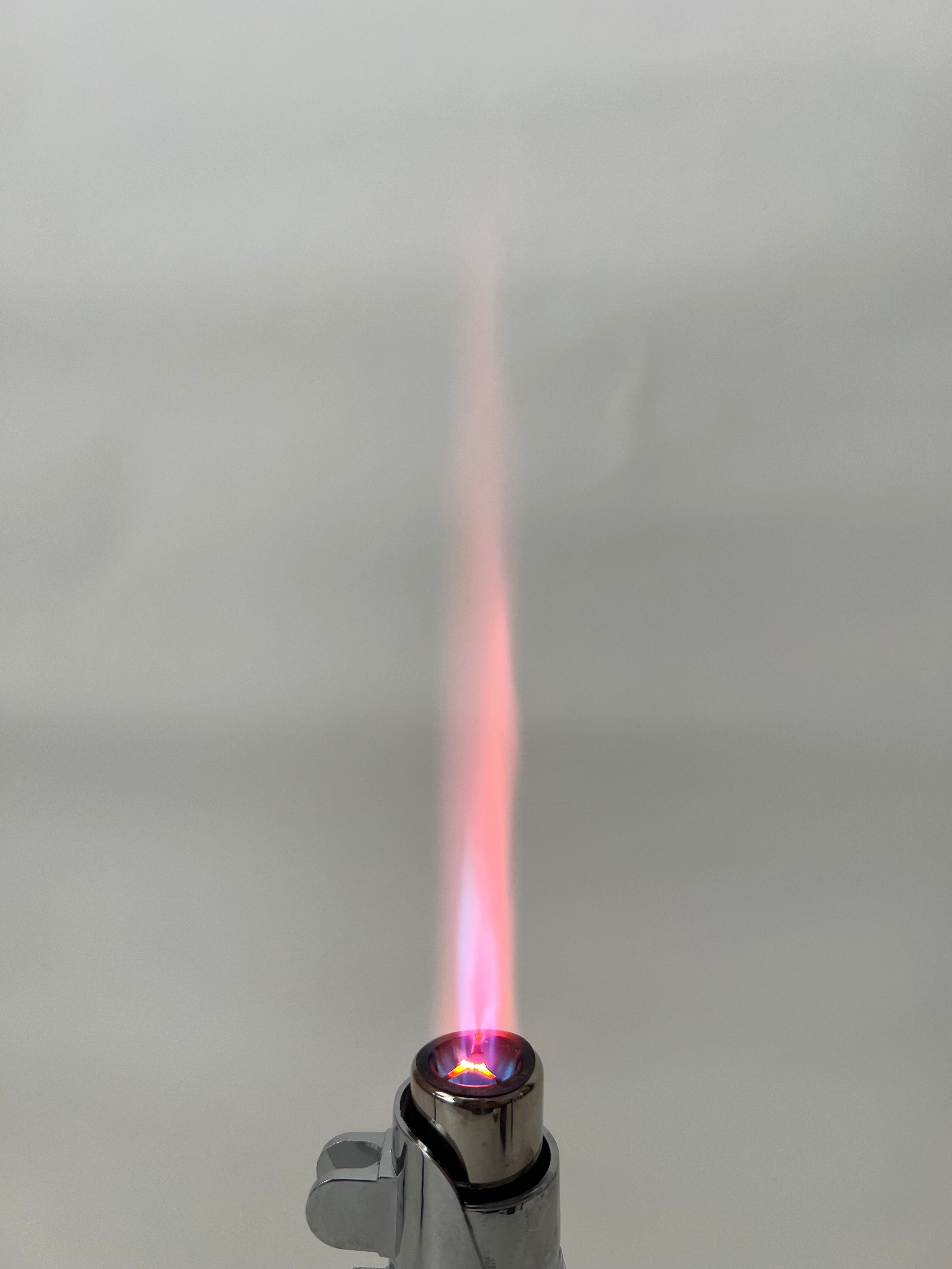 5-Pack Red Flame Insert Refills | Compatible with Lightsaber Torch Lighters — Bold Red Flame