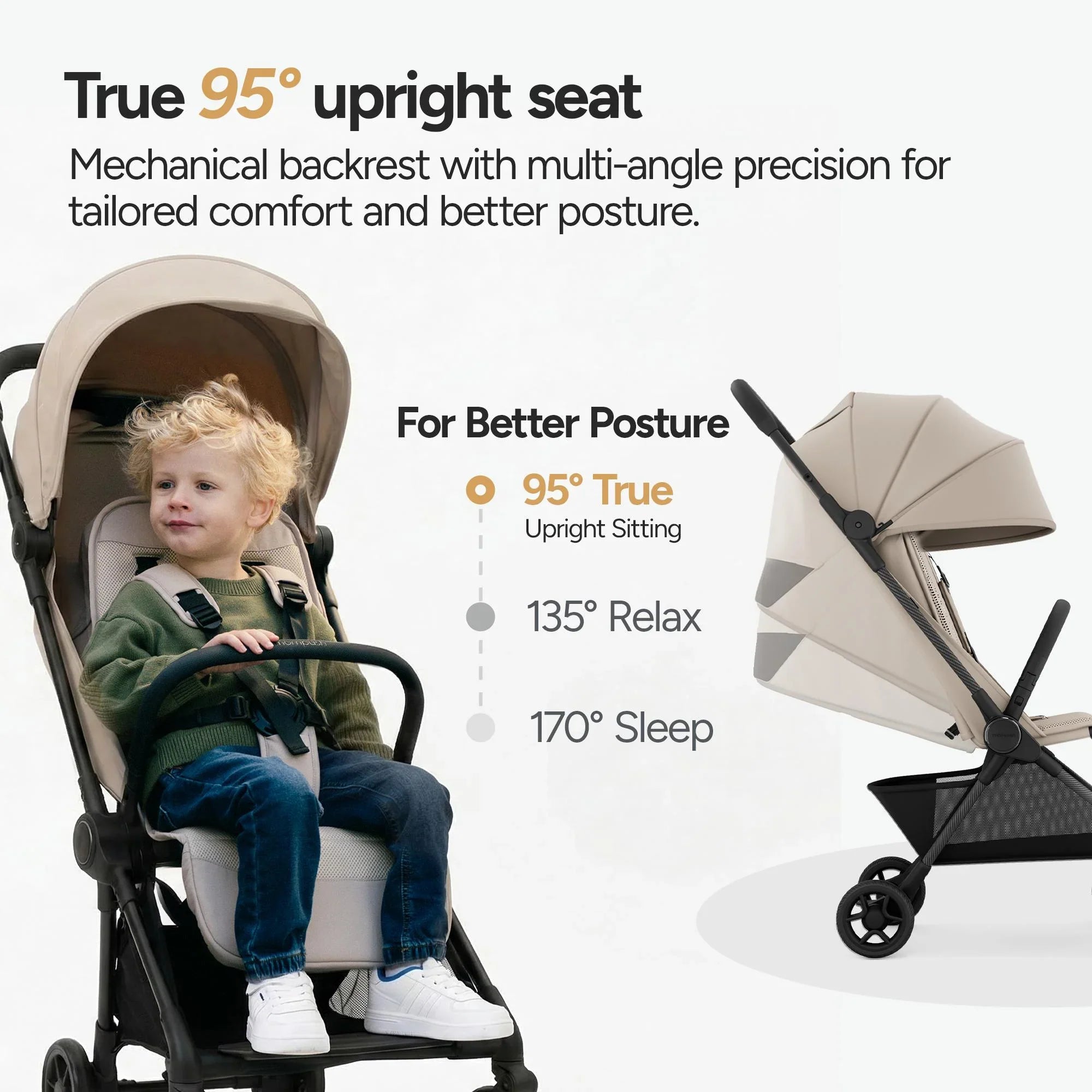 Compact Foldable Travel Baby Stroller