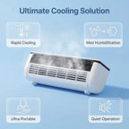 White Wall Mount Mini Split AC Unit Household Silent Indoor Air Conditioner